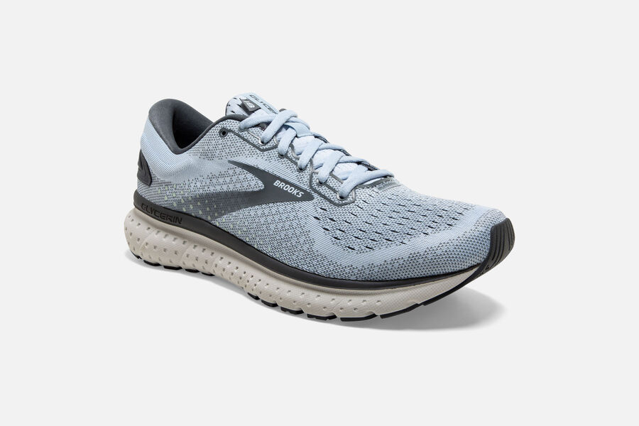 Brooks Glycerin 18 Road Running Shoes - Womens - Grey - UQ7426935